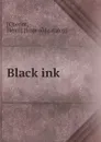 Black ink - Henri Cheriot