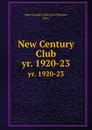 New Century Club. yr. 1920-23 - Fort Wayne