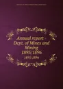 Annual report - Dept. of Mines and Mining. 1895/1896 - West Virginia. Dept. of Mines and Mining