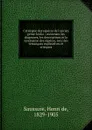 Catalogue des especes de l.ancien genre Scolia : contenant les diagnoses, les descriptions et la synonymie des especes, avec des remarques explicatives et critiques - Henri de Saussure