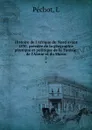 Histoire de l.Afrique du Nord avant 1830, preedee de la geographie physique et politique de la Tunisie, de l.Alerie et du Maroc. 2 - L. Péchot