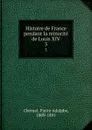 Histoire de France pendant la minorite de Louis XIV. 3 - Pierre Adolphe Chéruel