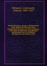 Nicolas Bergasse, avocat au Parlement de Paris, depute du Tiers Etat de la Senechaussee de Lyon aux Etats-Generaux, 1750-1832; Un defenseur des principes traditionnels sous la revolution. Introduction par Etienne Lamy - Louis Bergasse