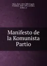 Manifesto de la Komunista Partio - Karl Marx