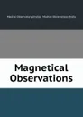 Magnetical Observations - India