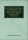 Dictionnaire historique du departement de l.Aisne, Volume 1./h1...span class.