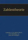 Zahlentheorie - Adrien Marie Legendre