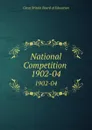 National Competition . 1902-04 - Great Britain Board of Education