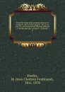 Nouvelle biographie generale depuis les temps les plus recules jusqu.a nos jours, avec les renseignements bibliographiques et l.indication des sources a consulter;. 8 - Jean Chrétien Ferdinand Hoefer