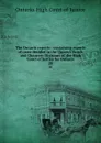 The Ontario reports : containing reports of cases decided in the Queen.s Bench and Chancery Divisions of the High Court of Justice for Ontario. 28 - Ontario. High Court of Justice