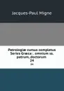Patrologiae cursus completus Series Graeca: . omnium ss. patrum, doctorum . 24 - Jacques-Paul Migne