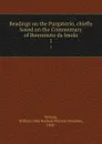 Readings on the Purgatorio, chiefly based on the Commentary of Benvenuto da Imola. 1 - William John Borlase-Warren-Venables Vernon