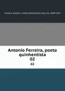 Antonio Ferreira, poeta quinhentista. 02 - António Ferreira