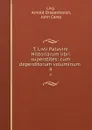 T. Livii Patavini Historiarum libri superstites: cum deperditorum voluminum . 4 - Arnold Drakenborch Livy