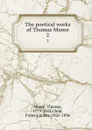 The poetical works of Thomas Moore. 2 - Thomas Moore