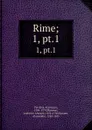 Rime;. 1, pt.1 - Francesco Petrarca