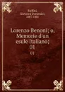 Lorenzo Benoni; o, Memorie d.un esule Italiano;. 01 - Giovanni Domenico Ruffini