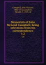 Memorials of John McLeod Campbell, being selections from his correspondence. v.2 - John McLeod Campbell