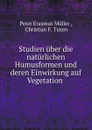 Studien uber die naturlichen Humusformen und deren Einwirkung auf Vegetation . - Peter Erasmus Müller