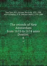 The records of New Amsterdam from 1653 to 1674 anno Domini;. 6 - Berthold Fernow