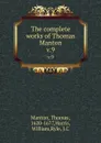 The complete works of Thomas Manton. v.9 - Thomas Manton