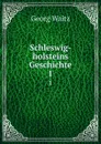 Schleswig-holsteins Geschichte. 1 - Georg Waitz