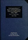 Correspondence .Parry and Engelmann,. Parry to Engelmann, 1882-1884 - George Engelmann
