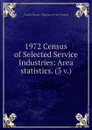 1972 Census of Selected Service Industries: Area statistics. (3 v.) - Bureau of the Census