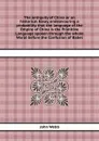 The antiquity of China or an historical Essay, endeavouring a probability that the language of the Empire of China is the Primitive Language spoken through the whole World before the Confusion of Babel - John Webb