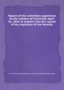 Report of the committee appointed by the citizens of Cincinnati, April 26, 1838, to enquire into the causes of the explosion of the Moselle - Committee on the Explosion of the Moselle (Cincinnati Ohio)