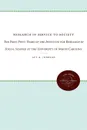 Research in Service to Society. The First Fifty Years of the Institute for Research in Social Science at the University of North Carolina - Guy B. Johnson