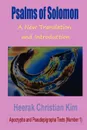 Psalms of Solomon. A New Translation and Introduction - Heerak Christian Kim