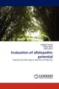 Evaluation of allelopathic potential - Zubaida Yousaf, Rabail Ayub, Aisha Umer