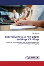 Expressiveness in Pen-Paper Writings vs. Blogs - Asatryan Nelli