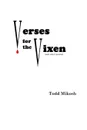 Verses for the Vixen (and other Poems) - Todd Mikosh