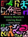 Wobbly Monsters Coloring Book - Sandra Staines