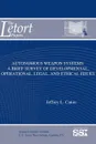 Autonomous Weapon Systems. A Brief Survey of Developmental, Operational, Legal, and Ethical Issues - Jeffrey L. Caton, Strategic Studies Institute, U.S. Army War College