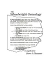 The Wheelwright Genealogy - Steve J Plummer