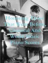 Honoring Those That Went Before, Classical . World Music Piano Scores - Teo Barry Vincent