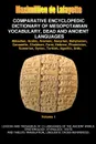 V1.Comparative Encyclopedic Dictionary of Mesopotamian Vocabulary Dead . Ancient Languages - Maximillien De Lafayette