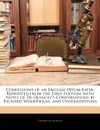 Confessions of an English Opium-Eater. Reprinted from the First Edition, with Notes of De Quincey.s Conversations by Richard Woodhouse, and Otheradditons - Thomas De Quincey
