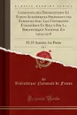 Catalogue des Dissertations Et Ecrits Academiques Provenant des Echanges Avec Les Universites Etrangeres Et Recus Par La Bibliotheque National En 1914-1918, Vol. 1. 33-37 Annees; 1re Partie (Classic Reprint) - Bibliothéque Nationale de France