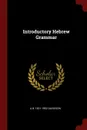 Introductory Hebrew Grammar - A B. 1831-1902 Davidson