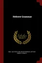 Hebrew Grammar - Emil Kautzsch, Wilhelm Gesenius, Arthur Ernest Cowley