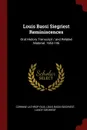 Louis Bassi Siegriest Reminiscences. Oral History Transcript / and Related Material, 1953-195 - Corinne Lathrop Gilb, Louis Bassi Siegriest, Lundy Siegriest