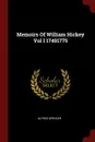 Memoirs Of William Hickey Vol I 17491775 - Alfred Spencer