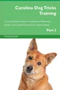 Carolina Dog Tricks Training Carolina Dog Tricks . Games Training Tracker . Workbook.  Includes. Carolina Dog Multi-Level Tricks, Games . Agility. Part 2 - Training Central
