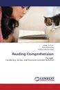 Reading Comprehension - Zarei Abbas Ali, Rahmany Ramin, Shakoori Neya Sepide