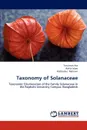 Taxonomy of Solanaceae - Ara Tanziman, Islam Rafiul, Rahman Mahbubur