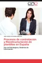 Procesos de contratacion y Reestructuracion de plantillas en Espana - Fernández-Sánchez José Antonio